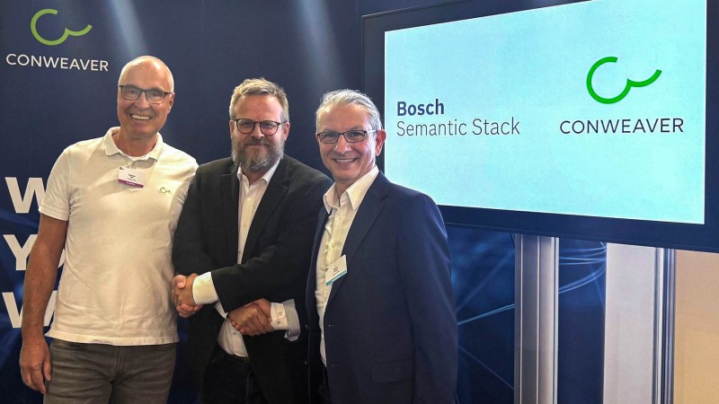 Neue Partnerschaft zwischen Bosch Semantic Stack und CONWEAVER Linksphere™!