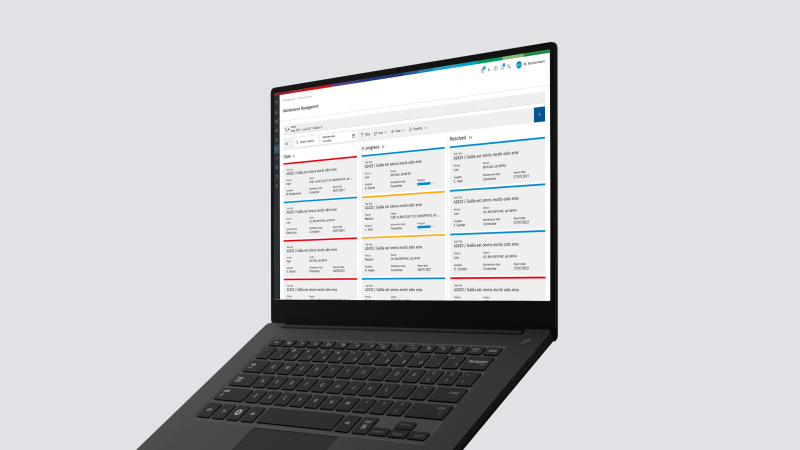Maintenance Management – Efficient maintenance processes